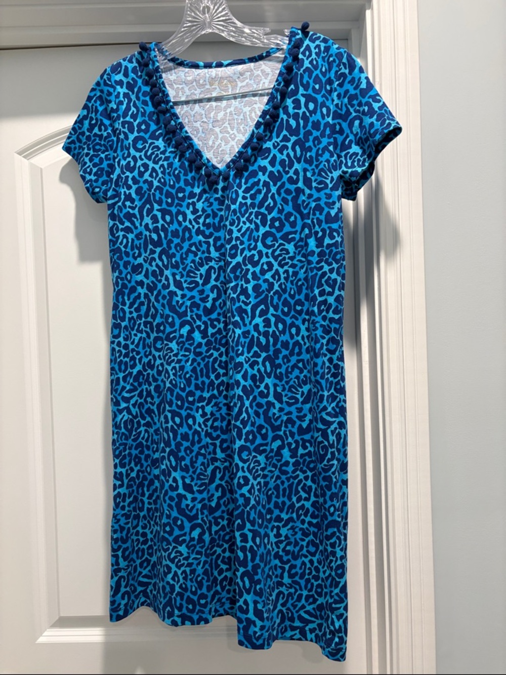 Lilly Pulitzer Leopard Print Tee Dress